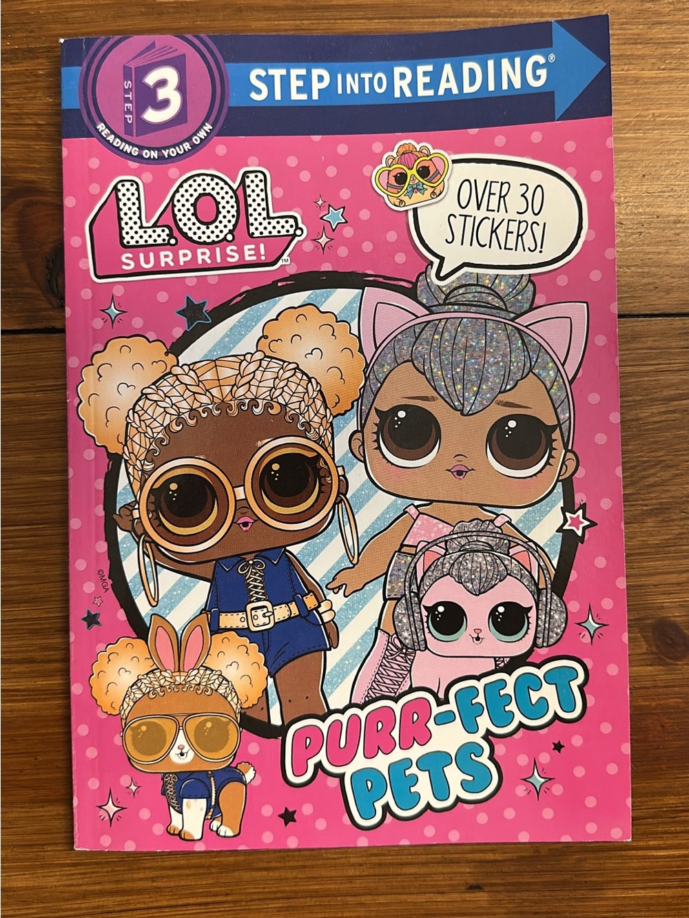 L.O.L. Surprise! Purr-fect Pets Step into Reading Book